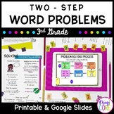 Two Step Word Problems All Operations 3rd Grade Math 3.OA.