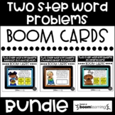 Two Step Word Problems Boom Cards™ BUNDLE - Digital Task Cards