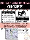 Two-Step Word Problems Checklist