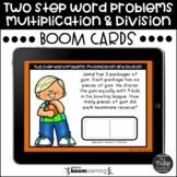 Two Step Word Problems Multiplication and Division Boom Ca