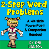 Two-Step Word Problems PowerPoint Lesson with Practice Exercises