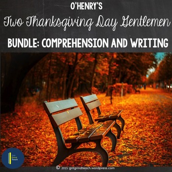 Preview of Two Thanksgiving Day Gentlemen by O'Henry Short Story Unit 