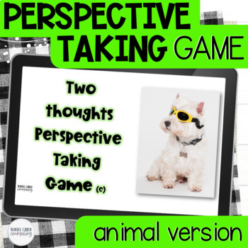 Preview of Empathy and Perspective Taking with Pets and Animals Fun Social Skills Activity