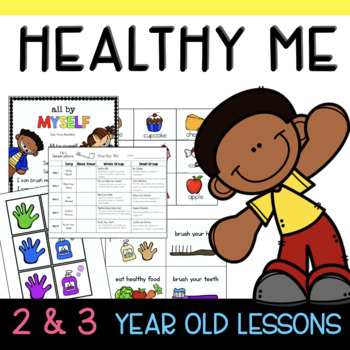 Preview of Two & Three's HEALTHY ME Lesson Plan
