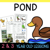 Two & Three's POND Lesson Plans