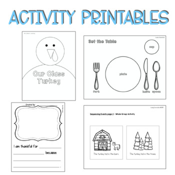 Thanksgiving ESL Games, Activities, Lesson Plans & Worksheets