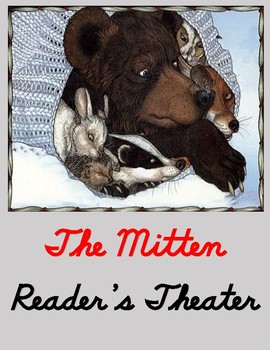 Preview of The Mitten Reader's Theater - FREE!