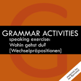 Two-Way Prepositions in German – Accusative – City Vocabulary