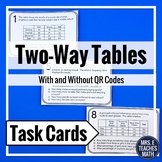 Two Way Tables Task Cards