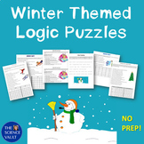 Winter Themed Logic Puzzles with Critical Thinking Challenges