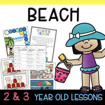 Preview of Two and Three's BEACH Lesson Plans