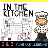 Two and Three's IN THE KITCHEN Lesson Plans