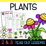 Two and Three's PLANTS Lesson Plans