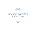 Two digit Addition & Subtraction, Daily Drill