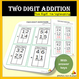 Two digit addition without regrouping | Adaptive resources