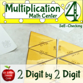 Multiplication 2 Digit by 2 Digit Self Checking Math Cente