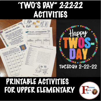 Preview of Two's Day 2-22-22 Activities