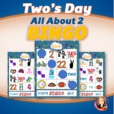 Two's Day Activity for 2-22-22, February 22 Bingo Game