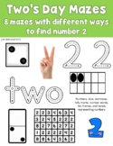 Two's Day Number Mazes