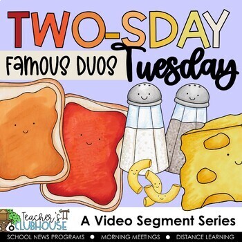 Preview of Two-sday Tuesday - Video Segment Series for Class Meeting or School News Show