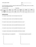Two way tables marginal and conditional worksheet with graphing