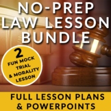 No Prep Law Lesson Double Pack