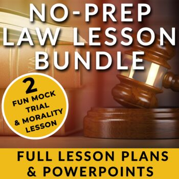Preview of No Prep Law Lesson Double Pack