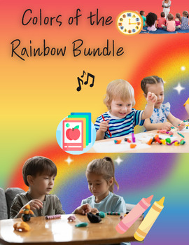 Preview of Twos Colors of the Rainbow Bundle Pack