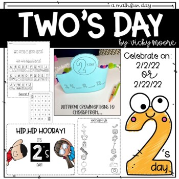 Twos Day February 22 Two's Day Activities 2s Day, February 22 Which Day