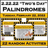 Twos Day Task Card Activities | 2s Day | 2/22/22 | Februar