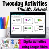 Twosday Digital Math Activities for Middle School | 2/22/2