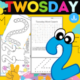 Twosday Preschool Activity For Kids Great Twos Day game Make A 2 22 22