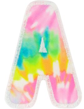 Preview of Tye Dye (Stoney Clover Inspired) Block Letters (resizable)