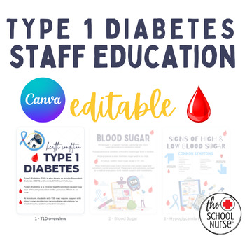 Preview of Type 1 Diabetes Information for Staff