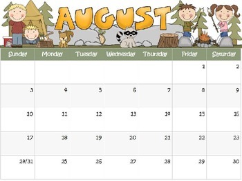 Preview of Type Your Own Text Calendar for Kids, Track Reading Minutes