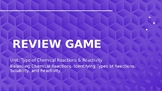 Type of Chemical Reactions Review Game