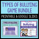 Types Of Bullying Game Bundle - Printable And Digital