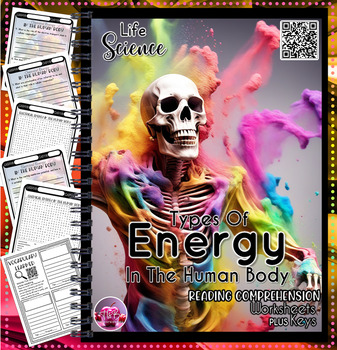 Preview of Types Of Energy In The Human Body | Science | Reading Comprehension