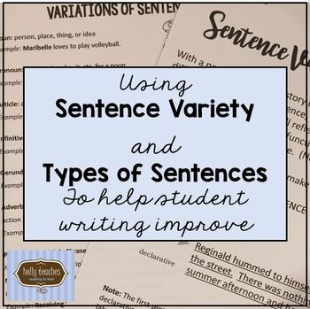 Preview of Types and Varieties of Sentences