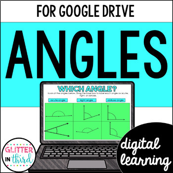 Preview of Types of Angles Activities for Google Classroom