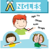 Types of Angles Worksheet (Straight, Acute, Right, Obtuse)