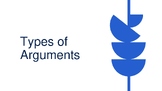 Types of Arguments PPT
