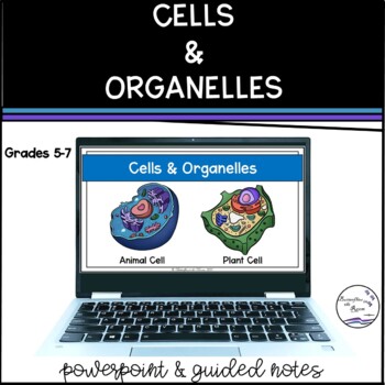 Preview of Types of Cells and Cell Organelles PowerPoint and Guided Notes