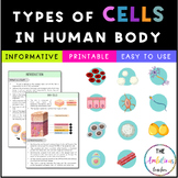 Types of Cells in the Human Body Unit | Blood, Stem, Bone,
