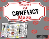 Types of Character Conflicts: Picture Maze