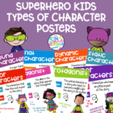 Types of Character Posters ~Superhero Kids Theme~