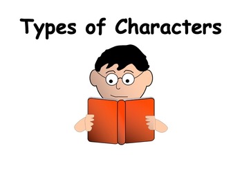 Preview of Types of Characters (PowerPoint)