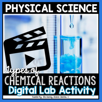 Preview of Types of Chemical Reactions Video Lab