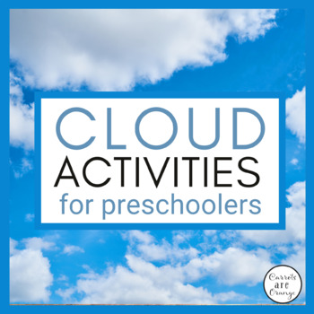 Preview of Types of Clouds Activities for Preschool - Weather Unit