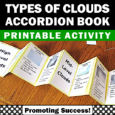 Weather Types of Clouds Activity 4th 5th Grade Science Int